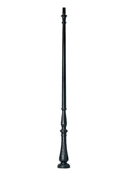 Stalp de iluminat ornamental pentru gradina echipat, 4.2ml, 3 brate, E27, 3x11W, CCT set, IP55, Fumagalli, Noemi, Horeb Adam