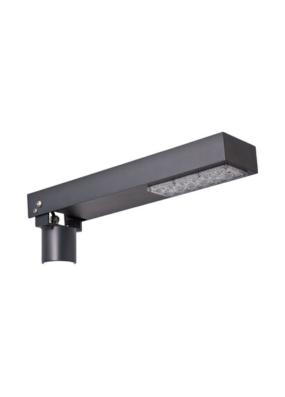 Corp de iluminat LED pentru stalp stradal, 4000K, 470x110x50mm, grafit, 19.5W, IP65, Norlys