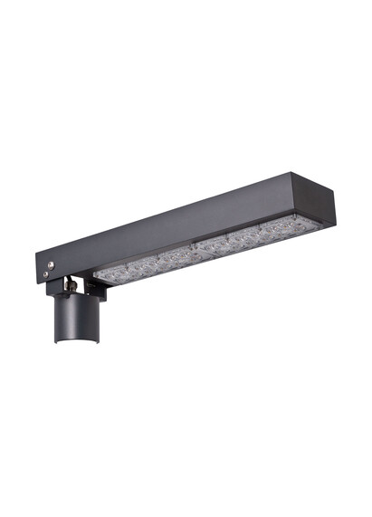 Corp de iluminat LED pentru stalp stradal, 3000K, 470x110x50mm, grafit, 39.8W, IP65, Norlys
