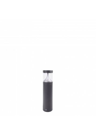 Stalp de iluminat ornamental pentru gradina echipat, aluminiu, 0.63ml, LED, 22W, 3000K, dimabil, Norlys, Egersund