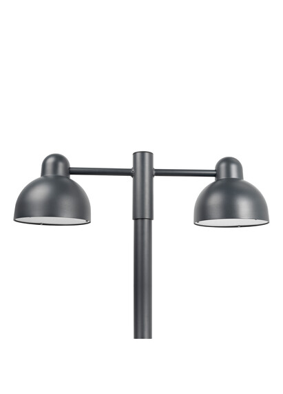 Corp de iluminat LED pentru stalp stradal, 3000K, 245mm, grafit, 35W, IP65, Norlys