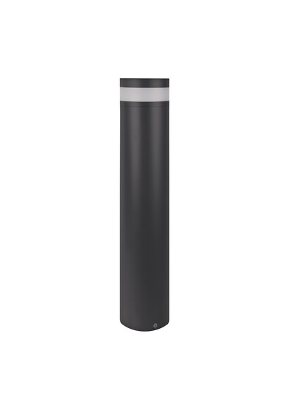 Stalp de iluminat ornamental pentru gradina echipat, grafit, 0.95ml, LED, 12.2W, 4000K, DALI2/NightDim, Norlys, Stavanger