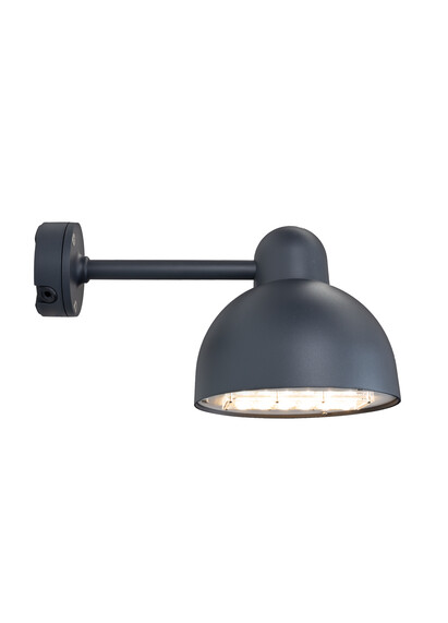 Corp de iluminat LED pentru stalp stradal, 3000K, 245mm, grafit, 19,4W, IP65, Norlys