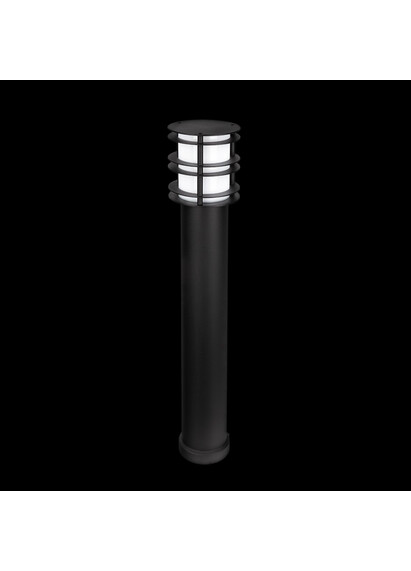 Stalp de iluminat ornamental pentru gradina echipat, galvanizat, 0.85ml, LED E27, 5.9W, 2700K, dimabil, Norlys, Stockholm