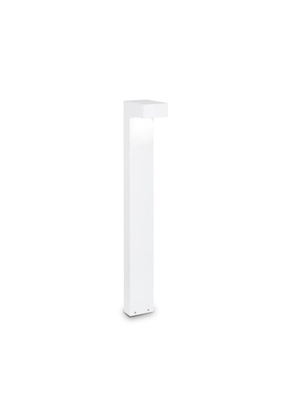 Stalp de iluminat modern pentru gradina echipat , alb, 0.8ml, LED, 4000K, 9W, IP65, Sirio, Ideal Lux