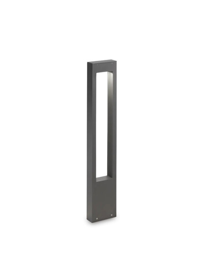 Stalp de iluminat modern pentru gradina echipat , antracit, 0.8ml, G9, 4000K, 1X15W, IP44, Vega, Ideal Lux