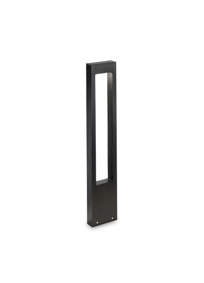 Stalp de iluminat modern pentru gradina echipat , negru, 0.8ml, G9, 4000K, 1X15W, IP44, Vega, Ideal Lux