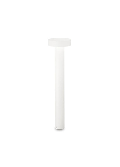 Stalp de iluminat modern pentru gradina echipat , alb, 0.8ml, G9, 4000K, 4x15W, IP44, Tesla, Ideal Lux