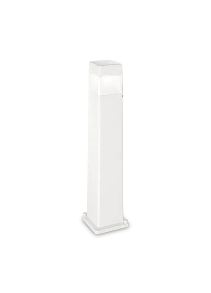 Stalp de iluminat modern pentru gradina echipat , alb, 0.8ml, GX53, CCT, 1x10W, IP55, Cosmo, Ideal Lux