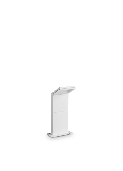 Stalp de iluminat modern pentru gradina echipat , alb, 0.3ml, LED, 3000K, 8.5W, IP54, Style, Ideal Lux