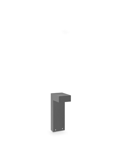 Stalp de iluminat modern pentru gradina echipat , antracit, 0.3ml, LED, 4000K, 9W, IP65, Sirio, Ideal Lux