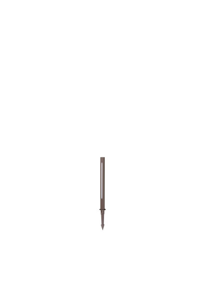 Stalp de iluminat modern pentru gradina echipat , cafeniu, 0.4ml, LED, 3000K, 7W, IP65, Jedi, Ideal Lux