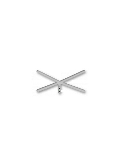 Brat pentru stalp de iluminat, cvadruplu, gri, 4X1ml, NVR