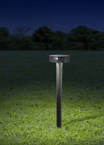 Stalp de iluminat solar pentru gradina, cu senzor de prezenta, 0.5ml, tip tarus, 2W, Fumagalli, Solar, Florina