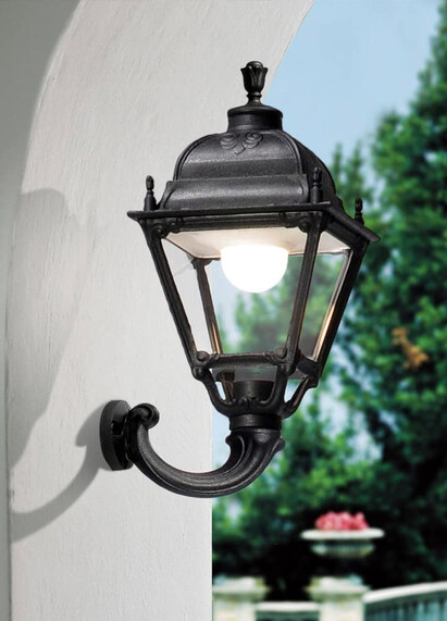 Aplica de iluminat LED pentru gradina, 660x390mm, E27, 6.5W, Fumagalli, Simon, Ofir
