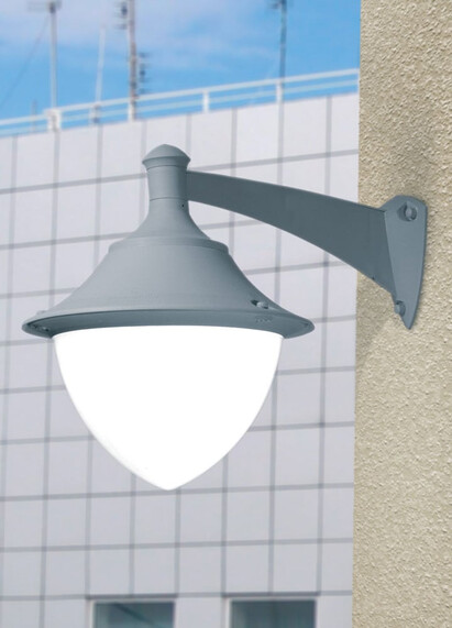Aplica de iluminat LED pentru gradina, 650x920mm, E27, 60W, 3000K, Fumagalli, Vivi 500, Pilar