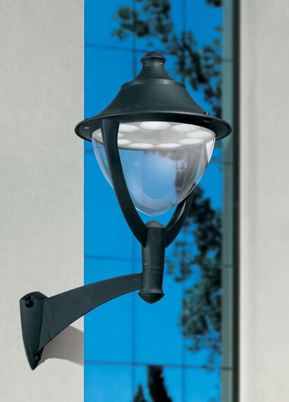 Aplica de iluminat LED pentru gradina, 1250x920mm, E27, 60W, 3000K, Fumagalli, Beppe 500, Pilar