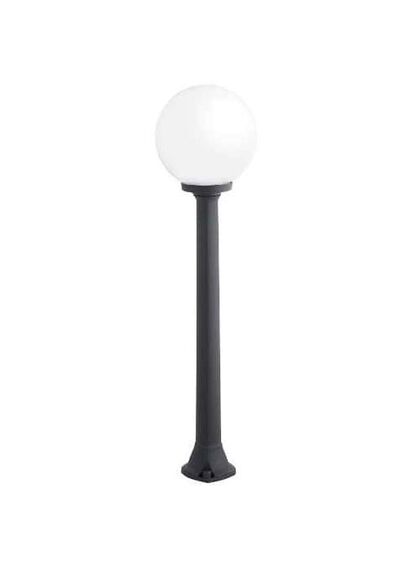 Stalp de iluminat modern pentru gradina echipat, 1ml, E27, 6.5W, Fumagalli, Globe 300 Modern, Giaffa