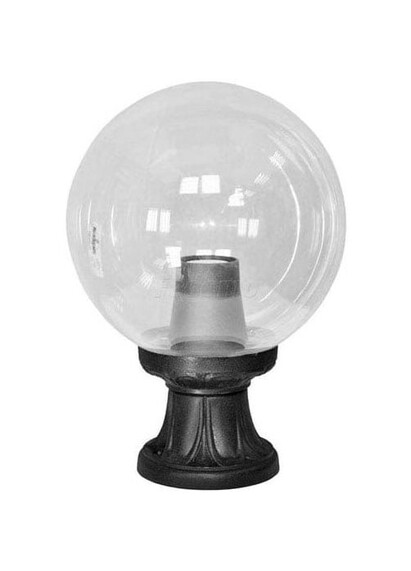 Stalp de iluminat ornamental pentru gradina echipat, 0.4ml, E27, Fumagalli, Globe 250 Classic, Mikrolot