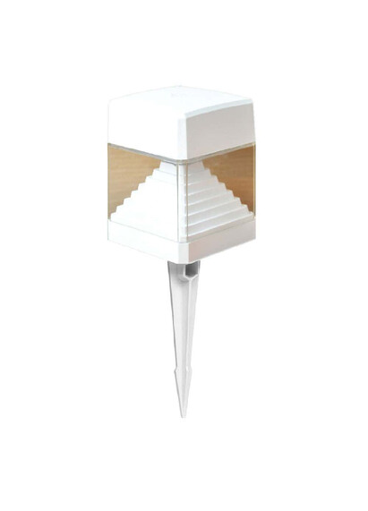 Stalp de iluminat modern pentru gradina echipat, 0.2ml, GX53, 3W, CCT set, IP55, Fumagalli, Ester, Spike
