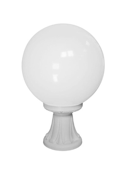 Stalp de iluminat ornamental pentru gradina echipat, 0.5ml, E27, Fumagalli, Globe 300 Classic, Minilot