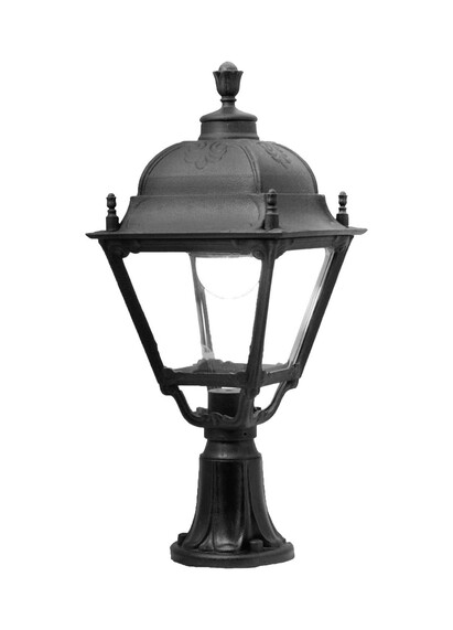 Stalp de iluminat ornamental pentru gradina echipat, 0.7ml, E27, 11W, CCT set, IP55, Fumagalli, Simon, Lot