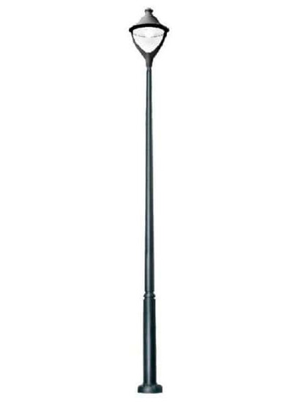 Stalp de iluminat stradal modern echipat, 5.3ml, GX53, 9x10W, CCT set, IP55, Fumagalli, Beppe 500, Ektor 4500
