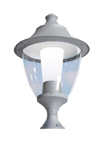 Stalp de iluminat modern pentru gradina echipat, 1ml, E27, 60W, 4000K, Fumagalli, Gino 500, New Lot