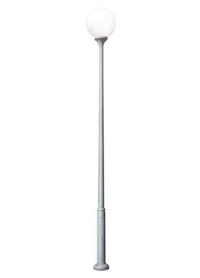 Stalp de iluminat modern pentru parcuri echipat, 4.4ml, H.FC1, E27, Fumagalli, Globe 400 Modern, Ektor 4000