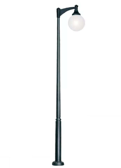 Stalp de iluminat modern pentru parcuri echipat, 4.3ml, H.FC6, E27, Fumagalli, Globe 500 Modern, Ektor 4000 Pilar