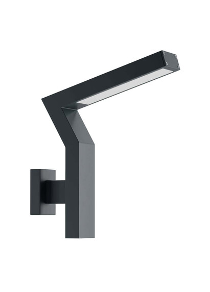 Aplica de iluminat LED pentru gradina, 4000K, 400x80x40mm, 1 brat, 1x8.5W, IP65, Elew, ElmarCo