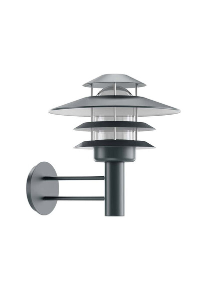 Aplica de iluminat pentru gradina, 400x80x320mm, E27, IP65, Scania K1, ElmarCo