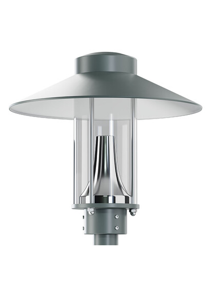 Corp de iluminat LED pentru stalp stradal, 4000K, 560x560x650mm, 32W, IP65, Gamma, ElmarCo