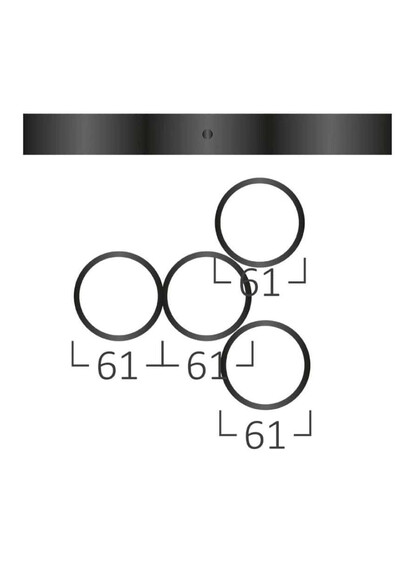 Inel sustinere consola pentru stalp de iluminat, 3 module, SP003