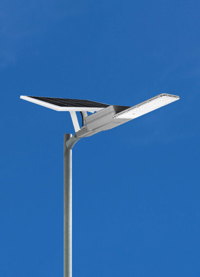 Corp de iluminat LED pentru stalp stradal, 6500K, gri, 300W, 3200lm, IP66