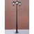 Stalp de iluminat modern pentru gradina echipat, 3ml, 3 brate jos, E27, 3x30W, CCT set, IP55, Fumagalli, Sergio, Ektor 3000 Iole