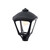 Stalp de iluminat modern pentru gradina echipat, 3.5ml, 2 brate, E27, 2x50W, 3000K, Fumagalli, Sergio, Ektor 3000 Iole