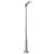 Stalp de iluminat modern pentru gradina echipat, 3.7ml, GX53, 4x10W, CCT set, IP66, Fumagalli, Giorgio, Ektor 3500
