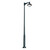 Stalp de iluminat modern pentru gradina echipat, 4.3ml, 1 brat, E27, 50W, 4000K, Fumagalli, Vivi 400, Ektor 4000