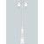 Stalp de iluminat ornamental pentru gradina echipat, 2.7ml, 2 brate, E27, 2x15W, CCT set, IP55, Fumagalli, Simon, Nebo Ofir