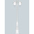 Stalp de iluminat ornamental pentru gradina echipat, 3.2ml, 2 brate jos, GX53, 2x(4x10)W, CCT set, IP55, Fumagalli, Simon, Tabor Ofir