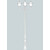 Stalp de iluminat ornamental pentru gradina echipat, 4.2ml, 3+1 brate, GX53, 4x(4x10)W, CCT set, IP55, Fumagalli, Simon, Horeb Adam