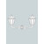 Aplica de iluminat LED pentru gradina, 750x1120mm, 2 brate, E27, 2x50W, 4000K, Fumagalli, Siloe, Eva