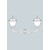 Aplica de iluminat LED pentru gradina, 740x1100mm, 2 brate, E27, 2x30W, CCT set, IP55, Fumagalli, Tobia, Eva