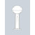 Stalp de iluminat modern pentru gradina echipat, 0.7ml, GX53, 11.3W, CCT set, IP66, Fumagalli, MiniGabri Remi, Lucia-EL