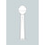 Stalp de iluminat modern pentru gradina echipat, 1ml, 2 brate, E27, Fumagalli, Gabri Remi, Maddi-VE
