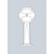 Stalp de iluminat modern pentru gradina echipat, 0.7ml, E27, Fumagalli, MiniGabri, Lucia-GD