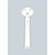 Stalp de iluminat modern pentru gradina echipat, 1ml, GX53, 17W, CCT set, IP66, Fumagalli, Gabri Remi, Lucia-GD