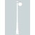 Stalp de iluminat modern pentru gradina echipat, 2ml, E27, 6.5W, tip glob, Fumagalli, Globe 250 Modern, Emilio Nardo