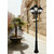 Stalp de iluminat ornamental pentru gradina echipat, 2ml, 3 brate, E27, 3x8.5W, CCT set, IP55, Fumagalli, Cefa, Gigi Bisso